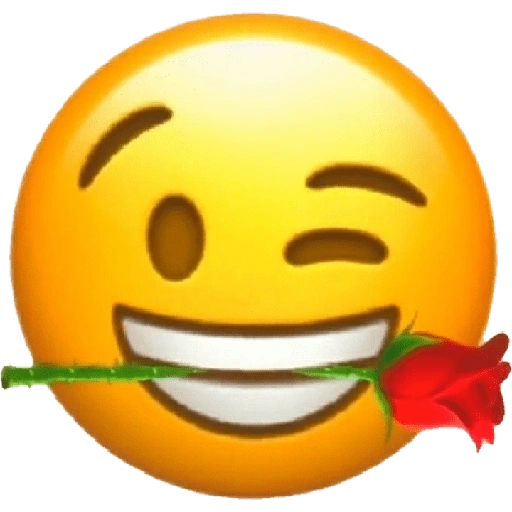 Figurinha de emojis I :) para WhatsApp (17 de 20)