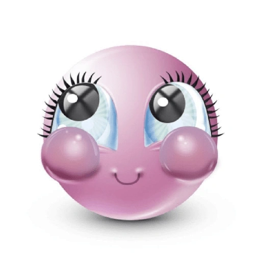 Figurinha de EMOJIS ROSA 🩷 (3 de 16)
