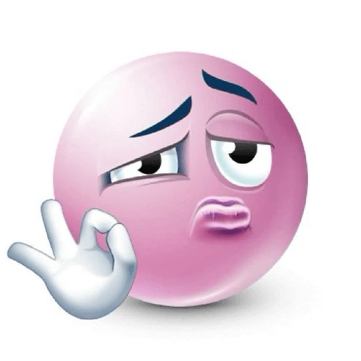 Figurinha de EMOJIS ROSA 🩷 (4 de 16)