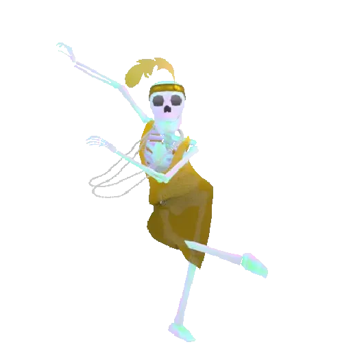 Figurinha de Esqueletinho animado (16 de 26)