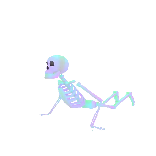 Figurinha de Esqueletinho animado (23 de 26)
