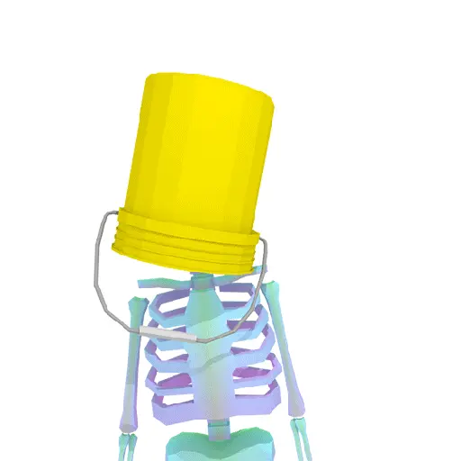 Figurinhas de Esqueletinho animado para WhatsApp
