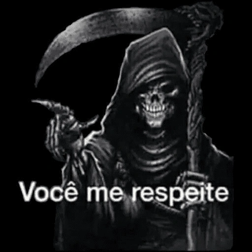 Figurinha de Esqueleto 💀 para WhatsApp (6 de 19)