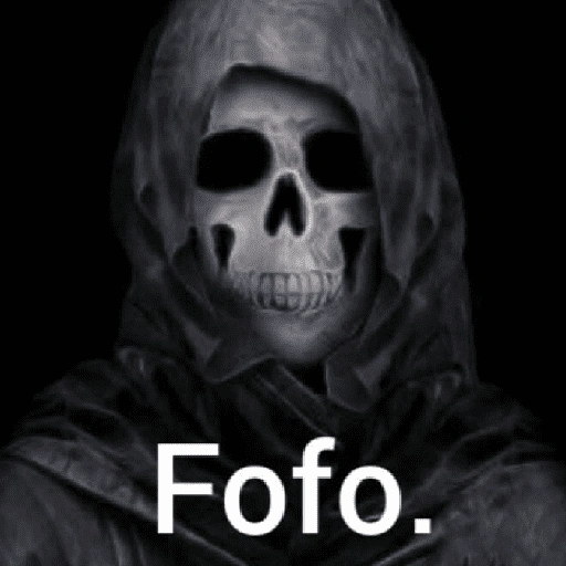 Figurinha de Esqueleto 💀 para WhatsApp (7 de 19)