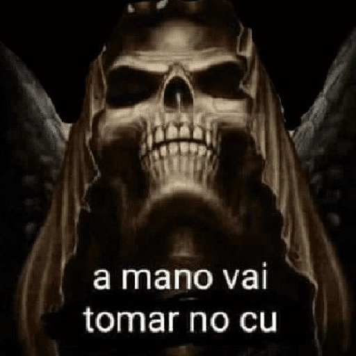 Figurinha de Esqueleto 💀 para WhatsApp (18 de 19)