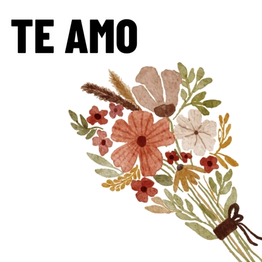 Figurinha de EU TE AMO 🫶 para WhatsApp (2 de 10)