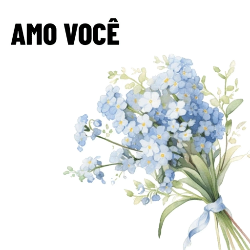 Figurinha de EU TE AMO 🫶 para WhatsApp (7 de 10)