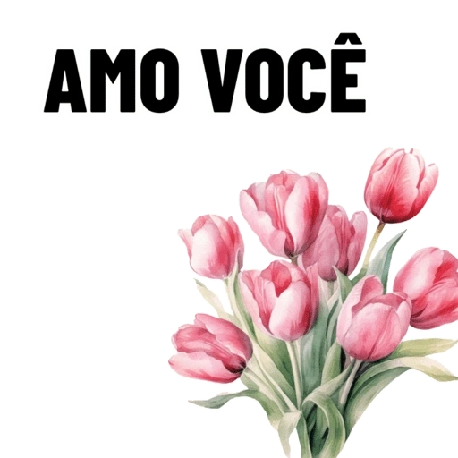 Figurinha de EU TE AMO 🫶 para WhatsApp (8 de 10)