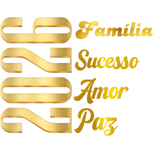 Figurinha de ✨️ FELIZ 2026 ✨️ para WhatsApp (3 de 21)