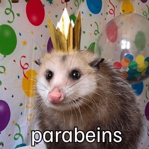 Figurinha de Feliz Aniversário dos Pets 🎂 para WhatsApp (14 de 26)