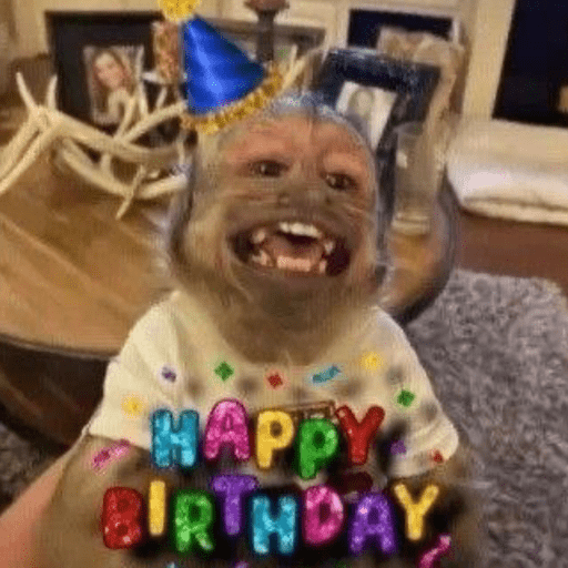 Figurinhas de Feliz Aniversário dos Pets 🎂 para WhatsApp
