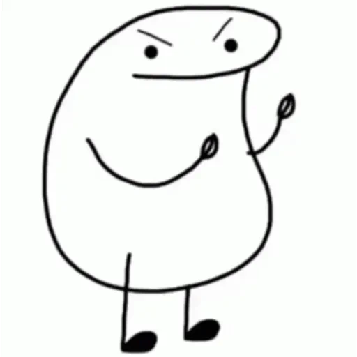Figurinha de flork animado para WhatsApp (4 de 15)