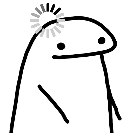 Figurinha de flork animado para WhatsApp (7 de 15)