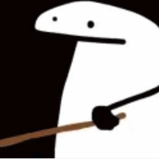Figurinha de flork animado para WhatsApp (15 de 15)