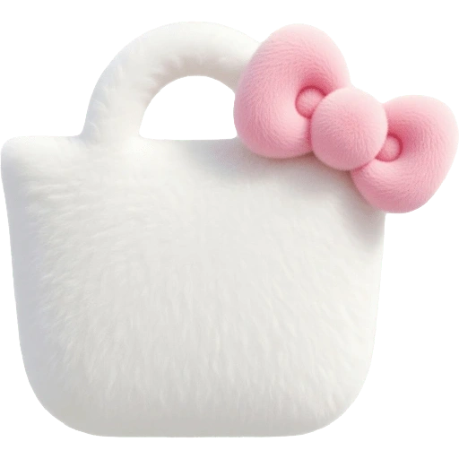 Figurinha de Fluffy 3D PINK 🩷 para WhatsApp (11 de 12)