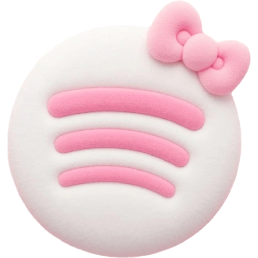 Figurinha de Fluffy 3D PINK 🩷 para WhatsApp (12 de 12)