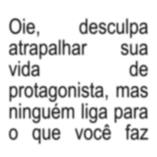 Figurinha de frase para WhatsApp (1 de 11)