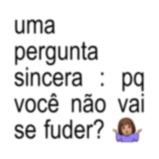 Figurinha de frase para WhatsApp (9 de 11)