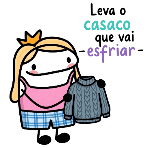 Figurinha de Frases de Mãe Flork (1 de 15)