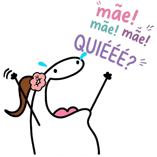 Figurinha de Frases de Mãe Flork (7 de 15)