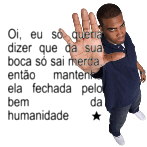 Figurinha de frases & indiretas 🔥 para WhatsApp (10 de 20)
