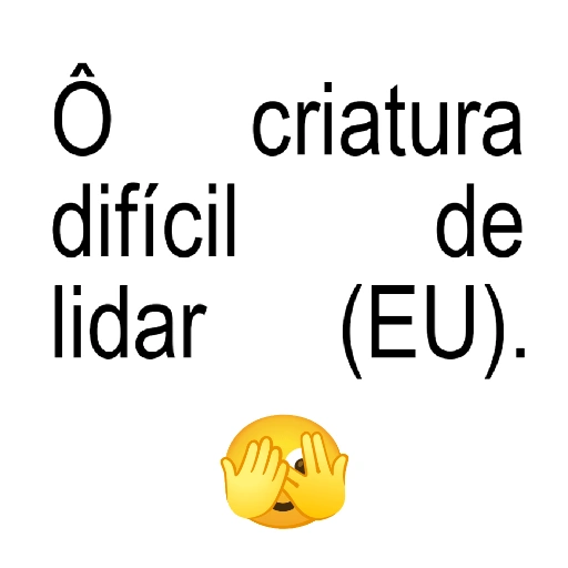 Figurinha de FRASES REALISTAS 🤭 para WhatsApp (10 de 16)