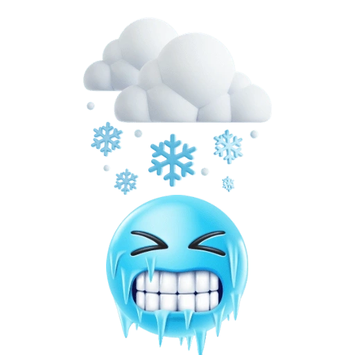 Figurinha de FRIO para WhatsApp (1 de 15)
