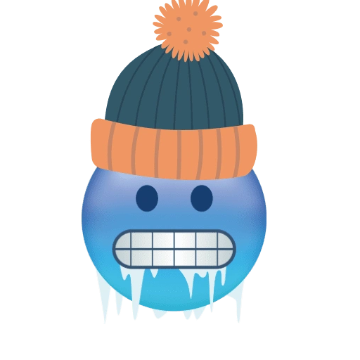 Figurinha de FRIO para WhatsApp (8 de 15)
