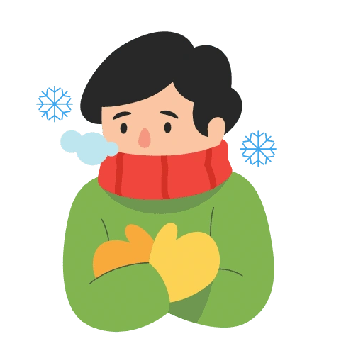 Figurinha de FRIO para WhatsApp (13 de 15)