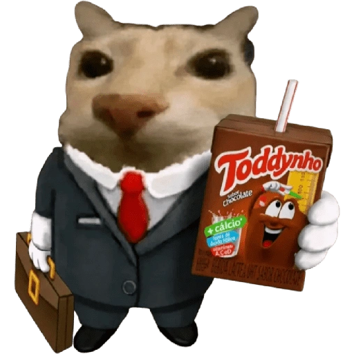Figurinha de Gatinho + bebidas para WhatsApp (10 de 30)