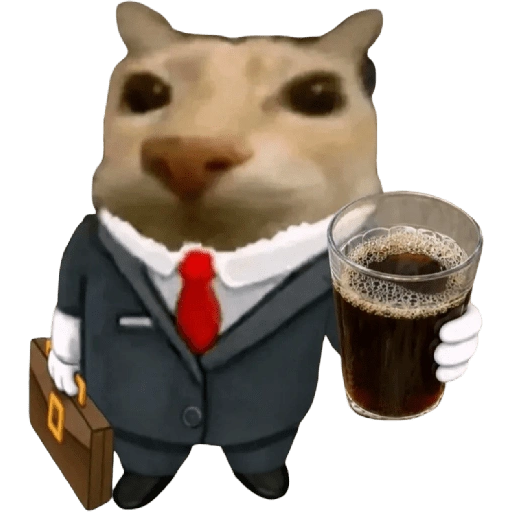 Figurinha de Gatinho + bebidas para WhatsApp (19 de 30)