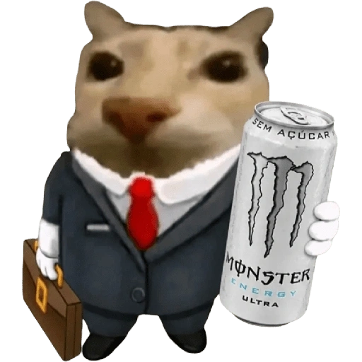 Figurinha de Gatinho + bebidas para WhatsApp (20 de 30)
