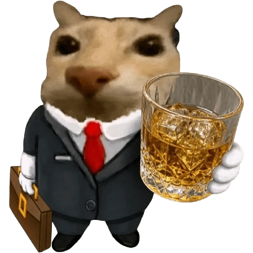 Figurinha de Gatinho + bebidas para WhatsApp (23 de 30)