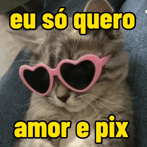 Figurinha de gatinho para reagir (5 de 16)