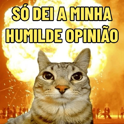 Figurinha de GATINHOS DEBOCHADOS 😸 para WhatsApp (9 de 16)