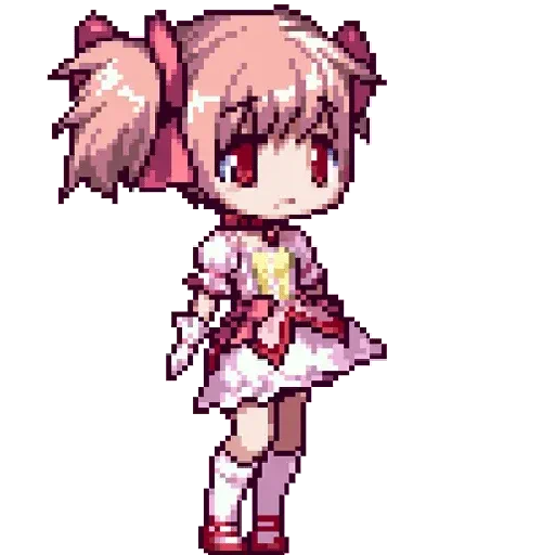 Figurinha de gif pixel anime para WhatsApp (4 de 12)