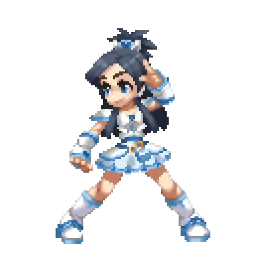 Figurinha de gif pixel anime para WhatsApp (7 de 12)