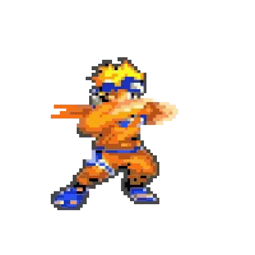 Figurinha de gif pixel anime para WhatsApp (9 de 12)