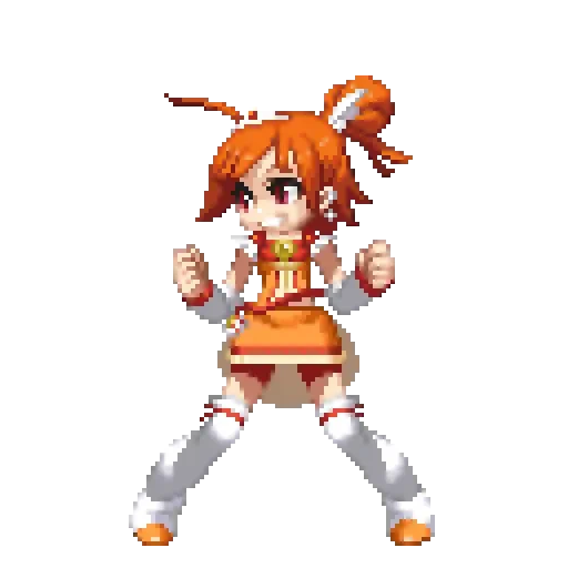 Figurinha de gif pixel anime para WhatsApp (10 de 12)