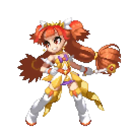 Figurinha de gif pixel anime para WhatsApp (11 de 12)