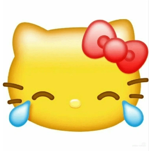 Figurinha de HELLO KITTY EMOJIS para WhatsApp (1 de 15)