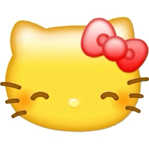 Figurinha de HELLO KITTY EMOJIS para WhatsApp (2 de 15)