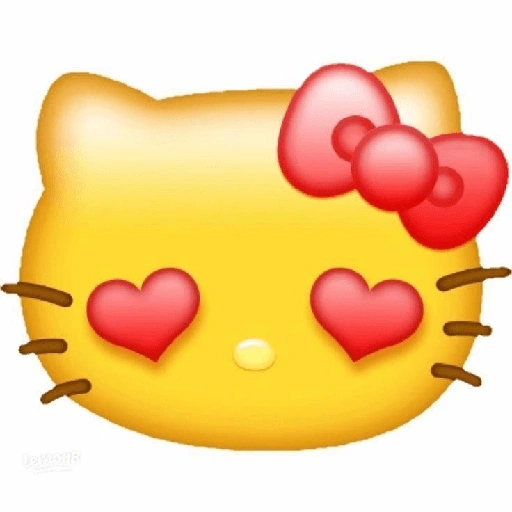 Figurinha de HELLO KITTY EMOJIS para WhatsApp (3 de 15)