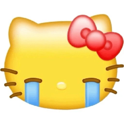 Figurinha de HELLO KITTY EMOJIS para WhatsApp (4 de 15)
