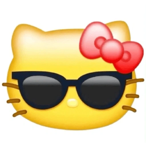 Figurinha de HELLO KITTY EMOJIS para WhatsApp (5 de 15)