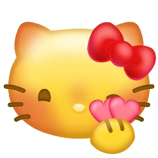 Figurinha de HELLO KITTY EMOJIS para WhatsApp (6 de 15)