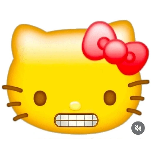 Figurinha de HELLO KITTY EMOJIS para WhatsApp (7 de 15)