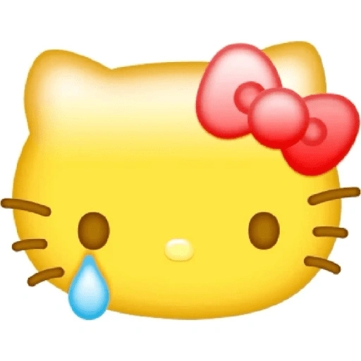Figurinha de HELLO KITTY EMOJIS para WhatsApp (8 de 15)