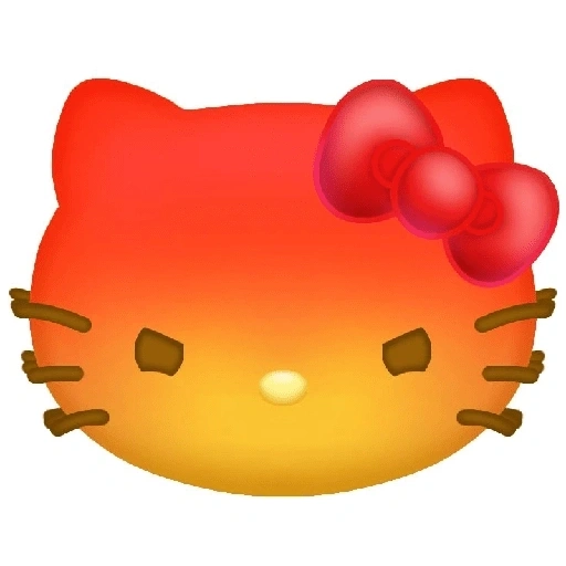 Figurinha de HELLO KITTY EMOJIS para WhatsApp (9 de 15)