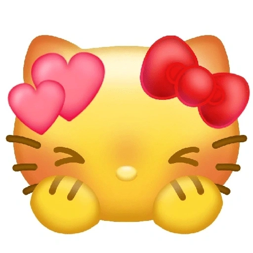 Figurinha de HELLO KITTY EMOJIS para WhatsApp (11 de 15)